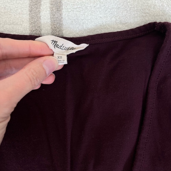 Madewell Plum Bodysuit - Picture 2 of 3